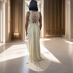 Jessica Mcclintock Ivory Wedding Dress